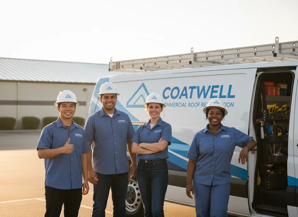 Commercial roof coating company in Westfield, IA